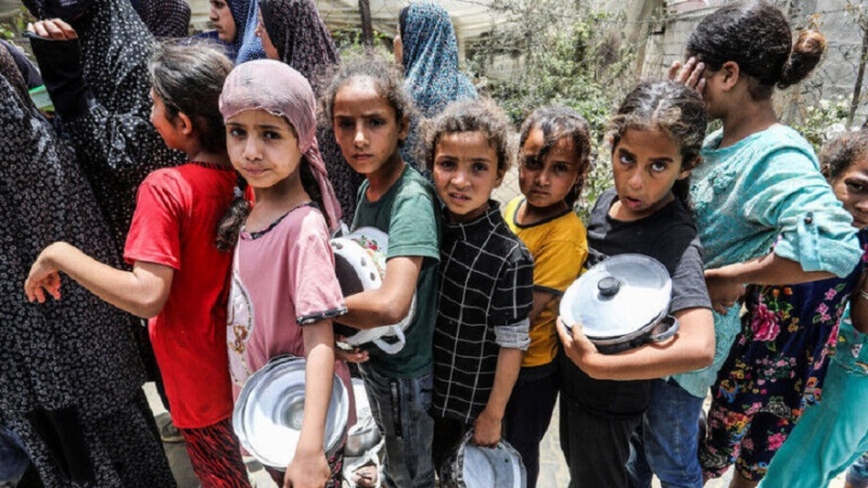 یونیسف: ۹۰ درصد کودکان غزه به غذای مورد نیاز برای رشد دسترسی ندارند