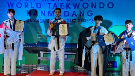 Şanderməni Taekvondo varzışkor dınyoədə ğəhrəmon be