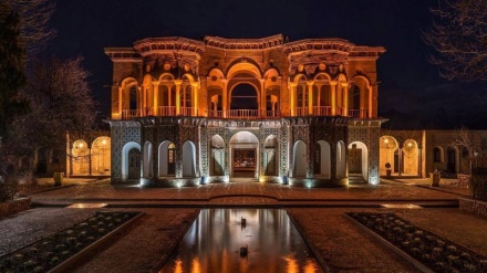 Giardino del Principe di Mahan, a Kerman; il gioco dell'acqua e del verde nel deserto