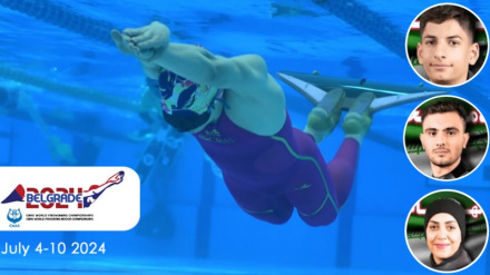 विश्व चैंपियनशिप डाइविंग प्रतियोगिता, ईरान को 3 रंग बिरंगे पदक