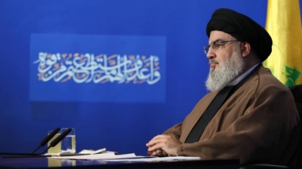 Seyyed Hassan Nasrallah: US and Britain make terrorist groups to tarnish resistance groups' image