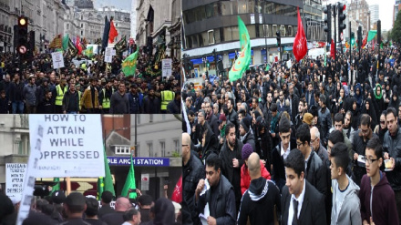 Mıxtəlifə kişfəronədə İmom Huseyni(ə) Şame-Ğəribon mərosimi təşkil kardey