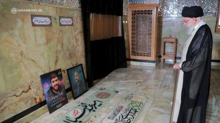 İnqilab lideri şəhid Əmir Abdullahiyan, Musəvi, Cəladəti və Zamaniniyanın məzarlarını ziyarət edib