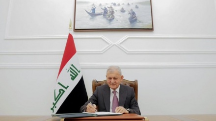 נשיא עיראק בירך את נשיא איראן הנבחר מסעוד פזשכיאן