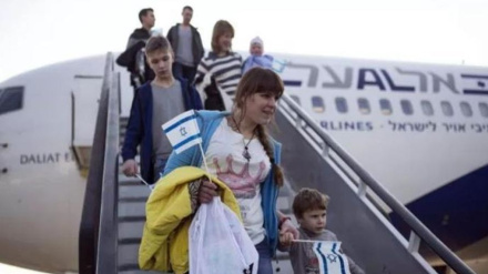 Ongezeko lisilo na mfano wake la Wazayuni kuhama kinyumenyume kutoka ardhi za Palestina zinazokaliwa kwa mabavu.