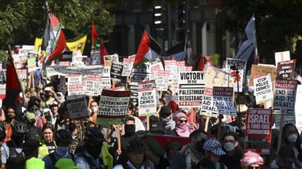 Չիկագոյում մի քանի հազարանոց մարդկանց ցույցը՝ ի պաշտպանություն Գազայի