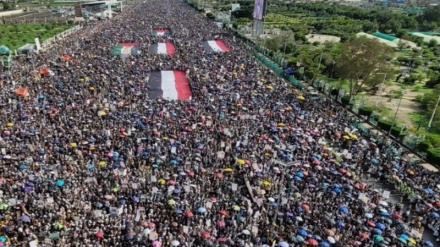 Масштабный марш йеменцев в поддержку палестинского народа