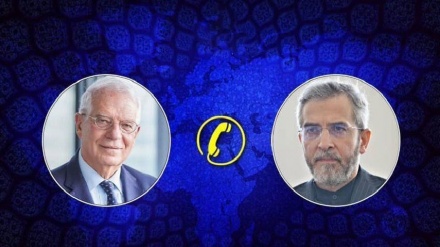 שר החוץ בפועל עלי באקרי קיבל שיחת טלפון מאת ג'וזף בורל