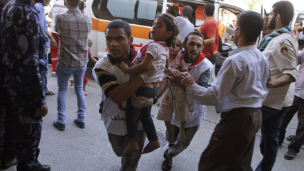 84 palestinezë u martirizuan dhe u plagosën nga bombardimi i një shkolle në qytetin e Gazës