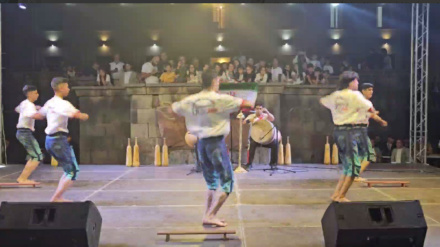 Իրանի Զուրխանե սպորտի ներկայացումը Նավասարդ փառատոնում