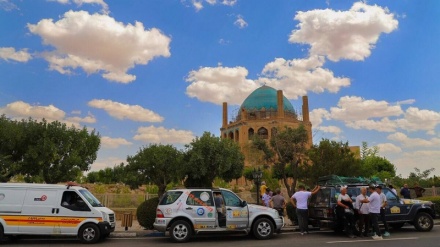 Rally Internazionale della Via della Seta, i concorrenti hanno attraversato 10 province dell'Iran