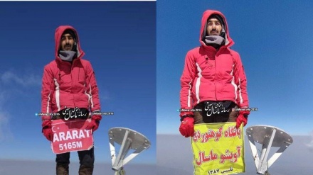 Tolışə alpinist Ararati ğullə fəthış karde