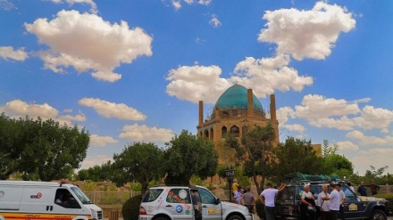 د ایران له لسو ولایتونو څخه د وریښمو د لارې د ګاډو د سیالۍ د ګډون کونکو تیریدل