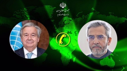 Außenminister Bagheri Kani zu UN-Chef: Iran wird „kriminelle Zionisten“ bestrafen