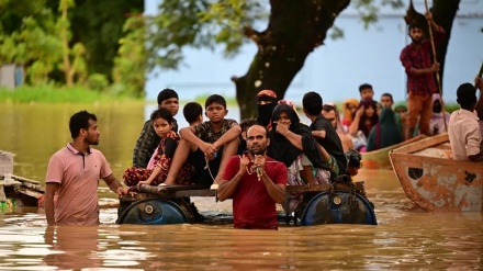 বাংলাদেশের ১১ জেলায় বন্যায় ক্ষতিগ্রস্ত ৪৫ লাখ মানুষ, নিহত ১৩