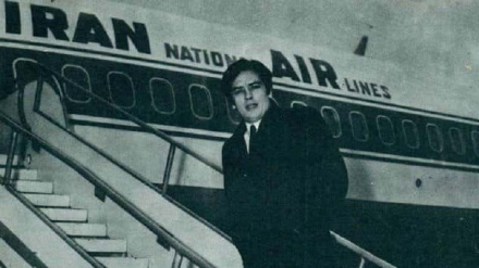 How was Alain Delon imprinted in the collective memory of Iranians?
