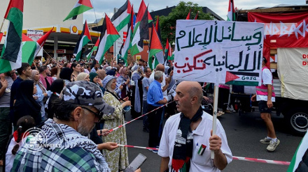 Maandamano ya kulaani jinai za Israel yafanyika tena nchini Ujerumani 