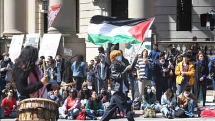 Filistin’e öğrencilerin desteğinin yayılması