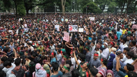 শেষ হাসিনার পদত্যাগের এক দফা ঘোষণা বৈষম্যবিরোধী ছাত্র আন্দোলনের