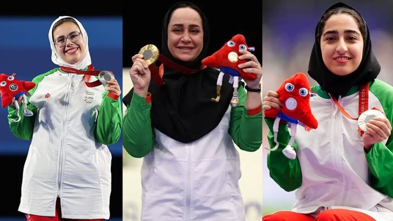 パリ・パラ五輪、イラン女子選手が金1、銀2獲得