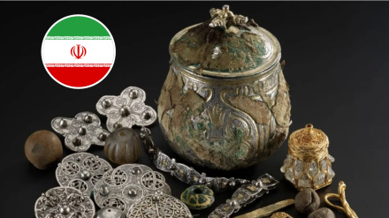 اکتشاف جدید: بخشی از گنجینه تازه یافته شده وایکینگ‌ها در اسکاتلند متعلق به ایران باستان است