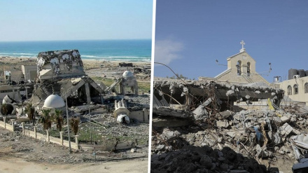 په غزه کښې د صهیونیسټ رژیم لخوا څه دپاسه ۲۰۰ لرغونی اسلامي او مسیحي  اثار تباه  شوی دی