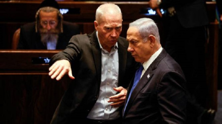 دصهیونیسټ رژیم د لومړی او جنګ وزیر ترمینځ سخته نښته