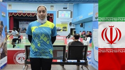 U19バドミントン国際大会でイラン女子選手が銀メダル獲得