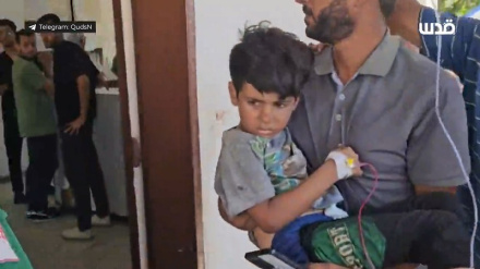 Siyonistler Gazze'de yine bir okula saldırdı