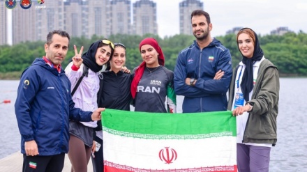 Iranian girls team wins 3 golds and one silver in Asian rowing