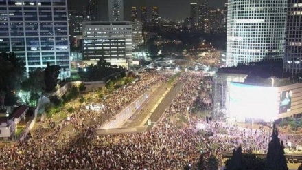 Demo Anti-Netanyahu Warga Zionis terus Berlanjut