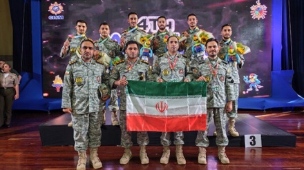 9 Medali dan 3 Piala Hasil Upaya tim Militer Iran di Olimpiade Taruna Militer