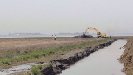 মধ্যপ্রাচ্যে বৃহত্তম কৃষি নিষ্কাশন প্রকল্প চালু করল ইরান 