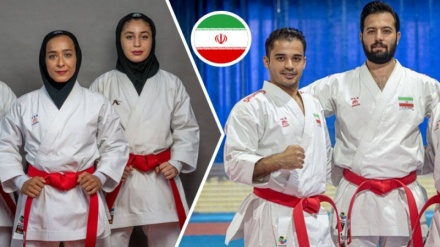 Iranische Frauen und Männer gewinnen Bronzemedaille bei asiatischer Karate-Meisterschaft