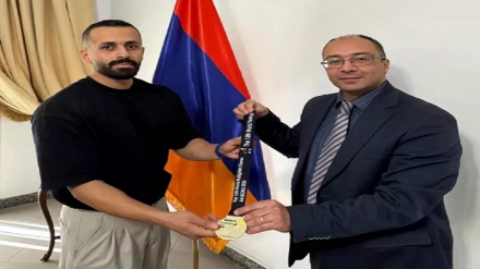 Իրանցի մարզիկն իր ոսկե մեդալը նվիրել է 44-օրյա պատերազմում զոհված հայ ընկերոջ ընտանիքին