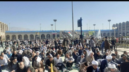 תפילת יום שישי בטהרן בראשות המנהיג המהפכה אייתאללה סיד עלי חמנאי