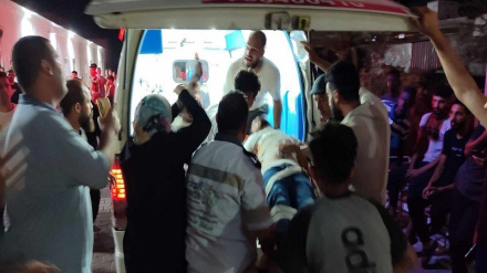 İsrail rejimi, yerinden edilmiş Filistinlilerin yerleşim kampına saldırdı
