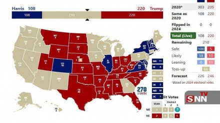 ABD başkanlık seçimi sonuçları; Electral oy sayımında Trump Harris'in önünde
