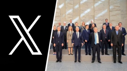 “NATO” Ğərbi cinoyəton əbzor/ bə X şəbəkə istifodəçiyon tiviti qıləy nəzə