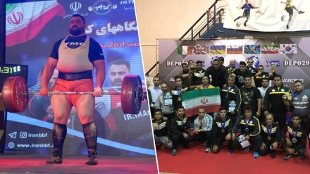 L'Iran, vice-champion du monde de la force athlétique