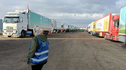 Para Pemukim Zionis Bakar Truk Bantuan Kemanusiaan untuk Gaza