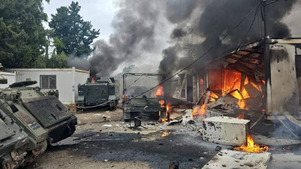 Lübnan Hizbullah Hareketi'nden işgal altındaki Filistin'in kuzeyine ve merkezine füze saldırısı
