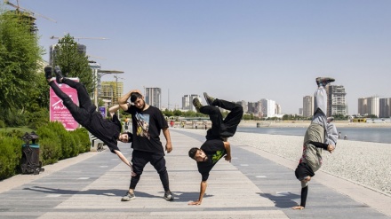 Bilderserie über Parkour in Iran