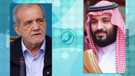 Pezeşkian we Muhammet bin Salman Eýran-Saud Arabystanynyň gatnaşyklarynyň hasam giňelmegine umyt baglaýarlar