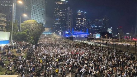 İşgal altındaki topraklar protestocuların öfkesiyle kuşatıldı; Netanyahu kaçtı + video
