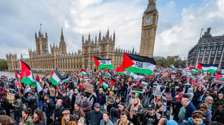 Londra u bë sërish skenë e demonstratave të mbështetësve të Palestinës