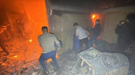 Siyonistlerin son cinayeti; Çıkan yangında Kemal Idvan Hastanesi sağlık personeli de yandı