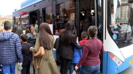 Երեւանում տրանսպորտը կաթվածահար վիճակում է