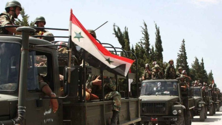 Suriye silahlı kuvvetlerinin Hama ve Humus'ta teröristlere karşı operasyonları
