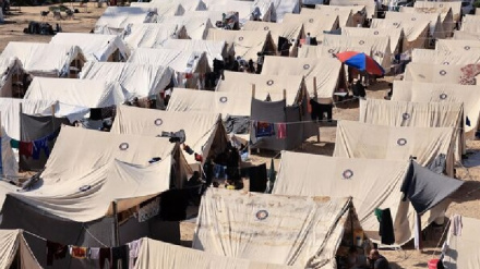 ישראל שורפת את הפליטים באוהליהם